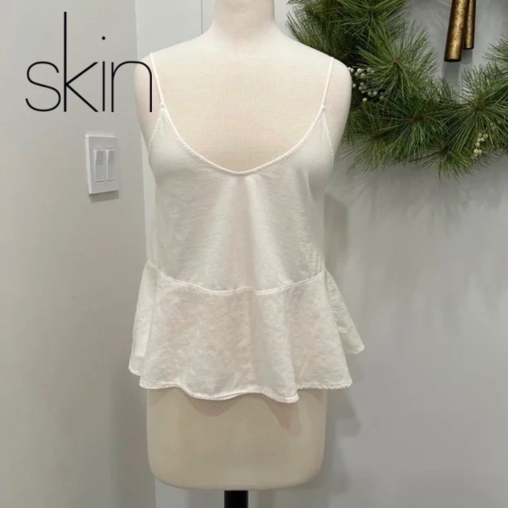 Skin Cotton Chamise, Size XS, in Cream